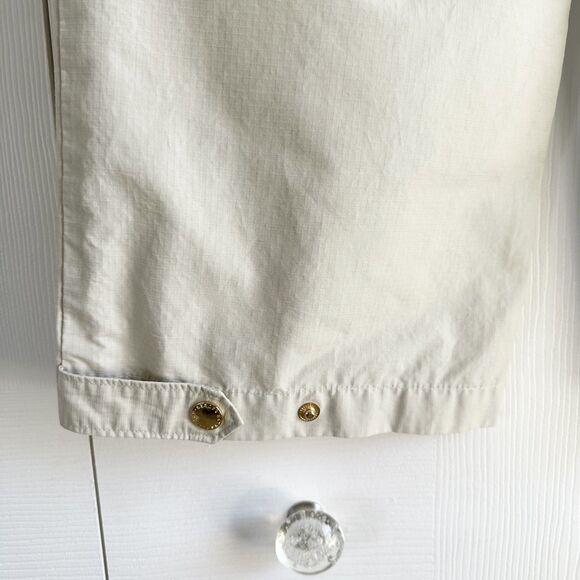 Lauren Ralph Lauren Pants Size M? Beige Ripstop Snap Hem Utility Safari - Picture 4 of 11